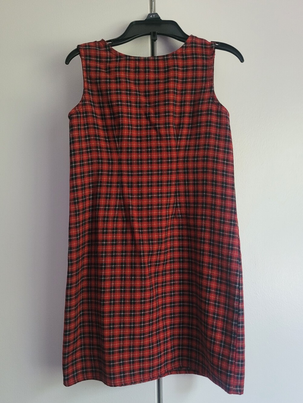 All That Jazz Plaid A-line Dress